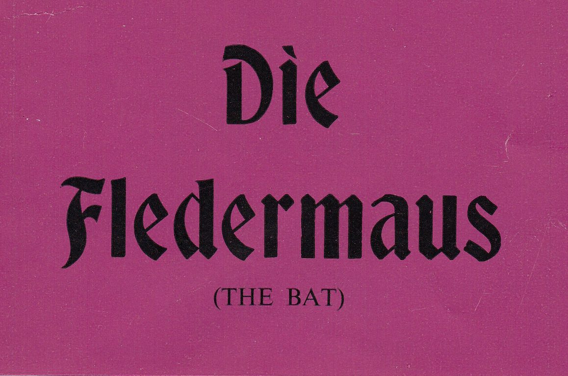 Die Fledermaus (The Bat)