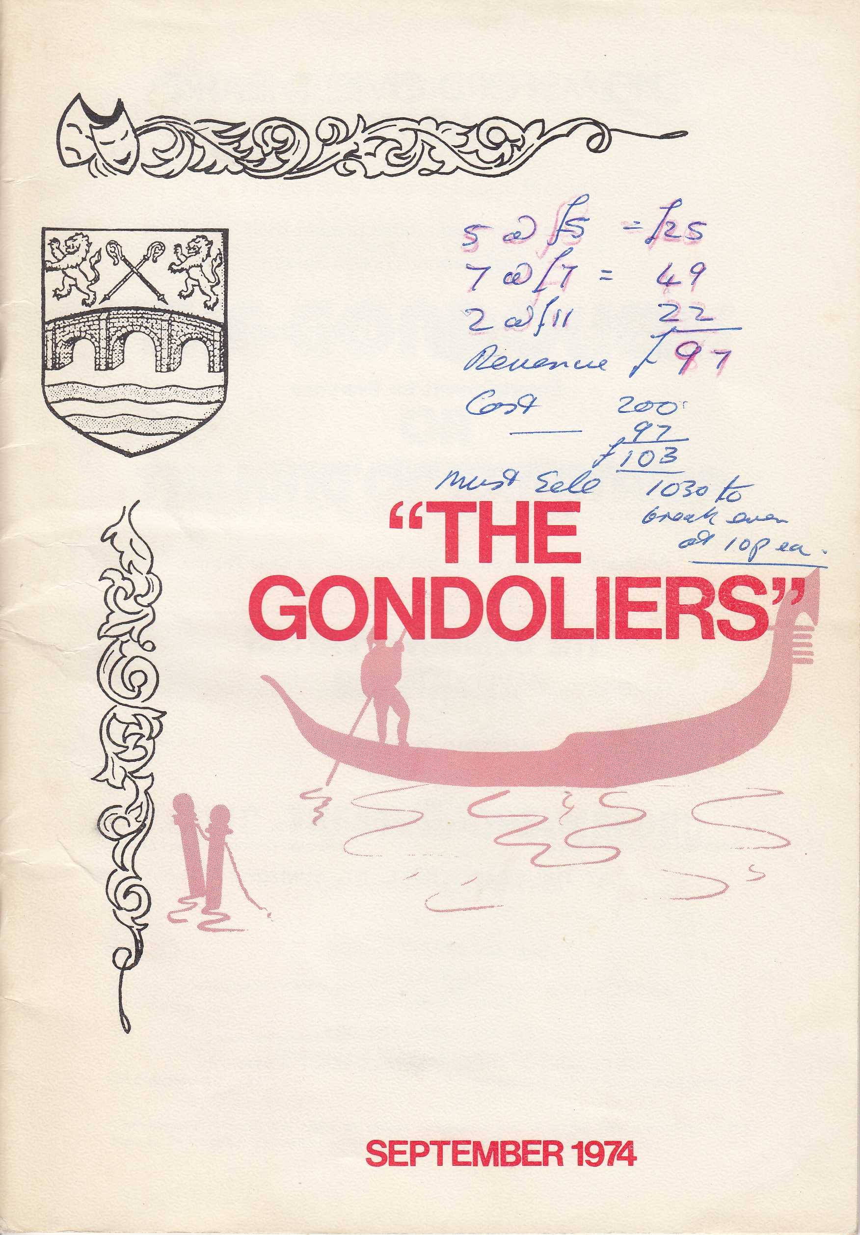 The Gondoliers (1974)