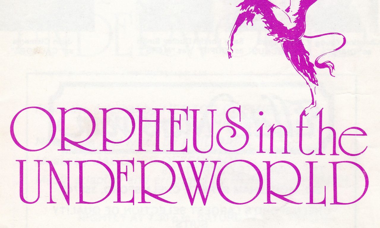 Orpheus in the Underworld